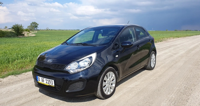 Kia Rio cena 23999 przebieg: 149850, rok produkcji 2012 z Trzciel małe 466